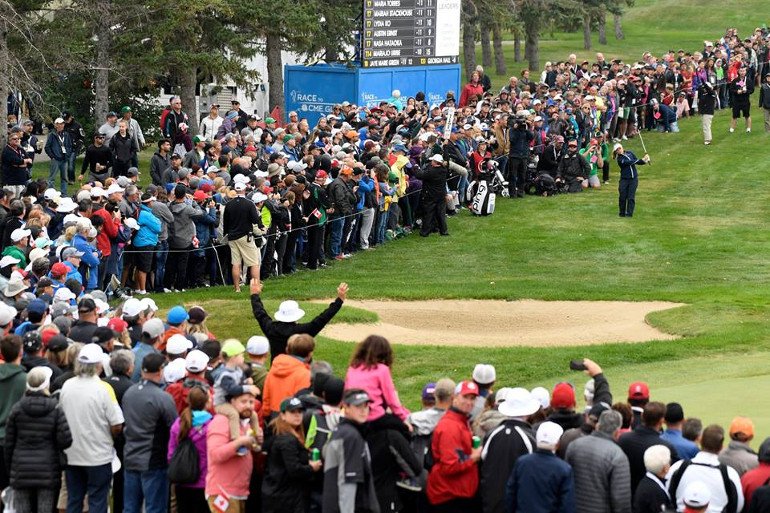 GolfSK's tweet photo. https://t.co/yPtZfhbzrX Regina, Saskatchewan, Canada, raise your hands. WHAT. A. WEEK. @The_Wascana well done! https://t.co/O4IYMi0yi0