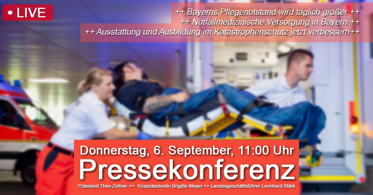 Bay. Rotes Kreuz tweet media