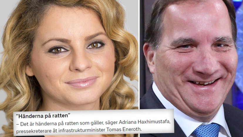 friatider's tweet photo. Fria Tider avslöjar ikväll: Smet från trafikolycka och ljög sig till lägre böter– sen blev Haxhimustafa, 32, Löfvens nya taleskvinna i trafiksäkerhetsfrågor https://t.co/ZOuhguJ1kA #valpåverkan2018 #svpol https://t.co/az3MxFPZjK