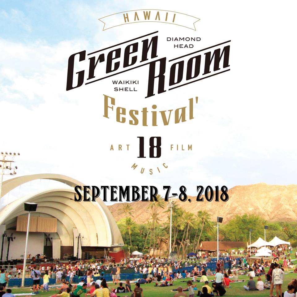 THIS WEEKEND: Save the Beach, Save the Ocean! Hawaii's Greenroom Festival returns to the Waikiki Shell on September 7 &amp; 8, 2018 at 5PM for a day of music, art, &amp; environmental consciousness! bit.ly/greenroomfesti…