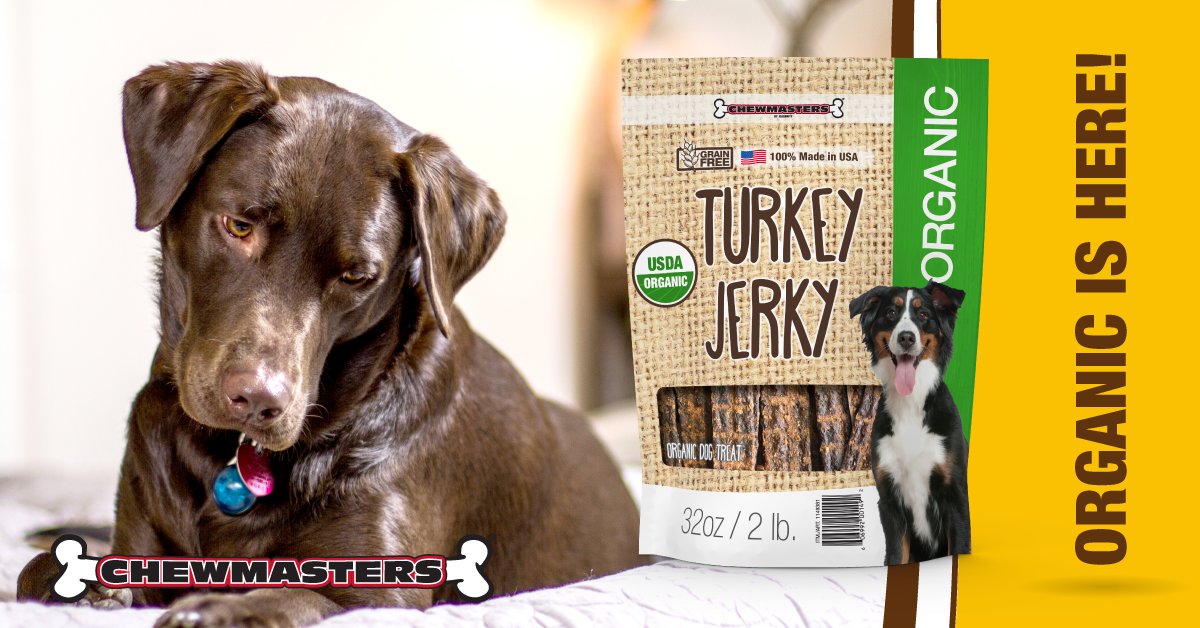 chewmasters organic turkey jerky