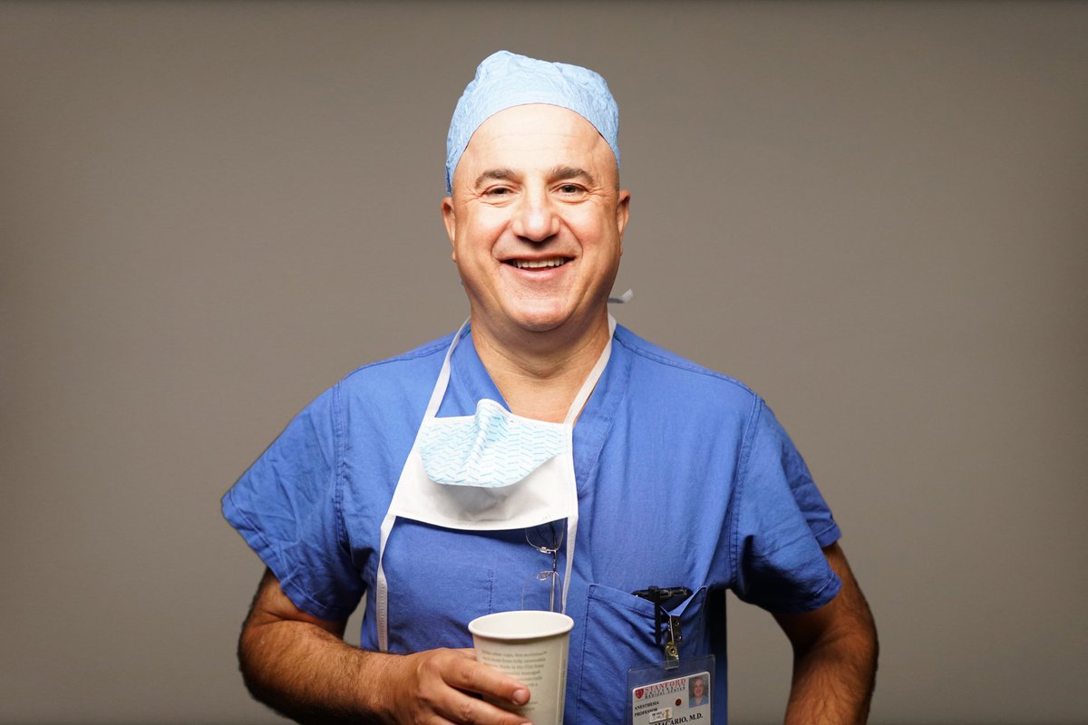 Delighted to see all of the residents and faculty at stanford anesthesiology taking such great care of the patients. Wonderful community.