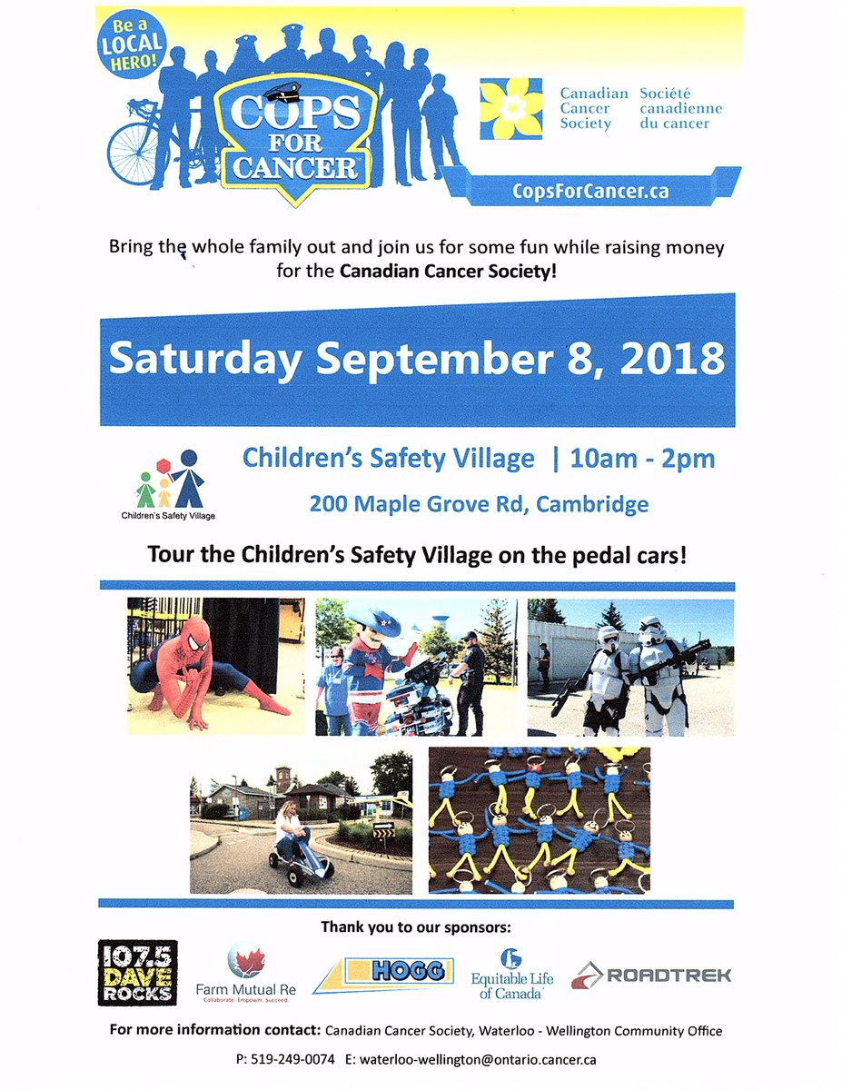 Cops4CancerWR's tweet photo. We are less than a week away from this years event and who doesn’t love the chance to win a contest! All you have to do is like &amp; retweet this post and you will be entered to win a $25 gift card. Hope to see you on Saturday. #C4C2018 #CuffingChildhoodCancer https://t.co/bfXxAP3vCh