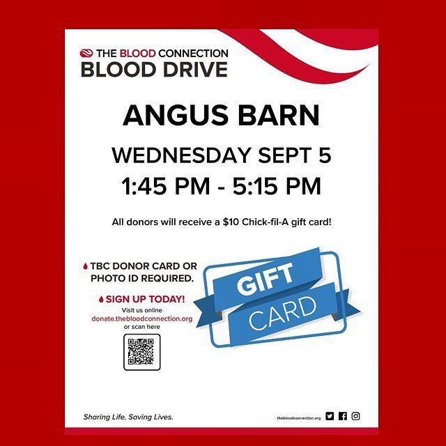 Angus Barn On Twitter Angus Barn Is Hosting A Blood Drive
