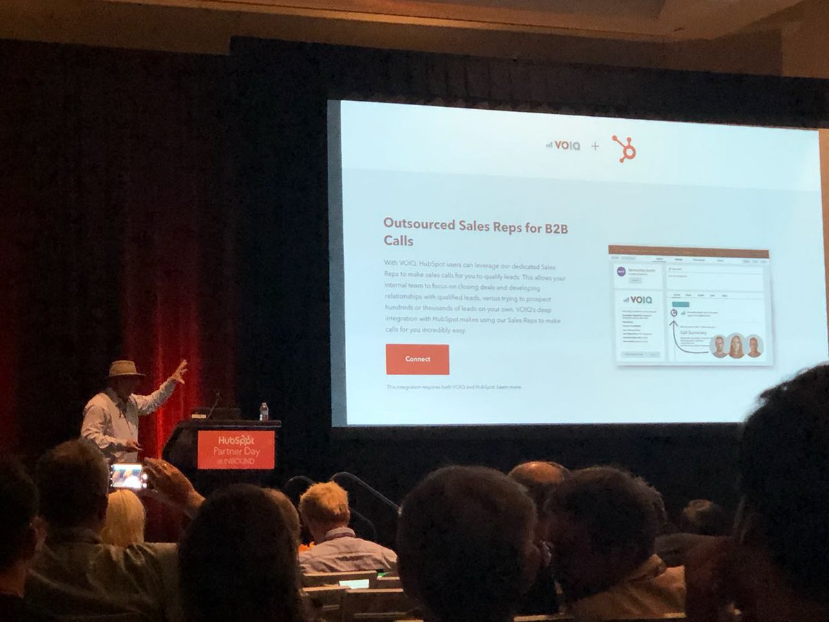 RicardoGarciaAm's tweet image. That feeling when @chiefmartec talks about @VOIQinc at his 150 Apps that Integrate with @HubSpot session! 🤩
#HubPartner #InboundPartnerDay18 #INBOUND18