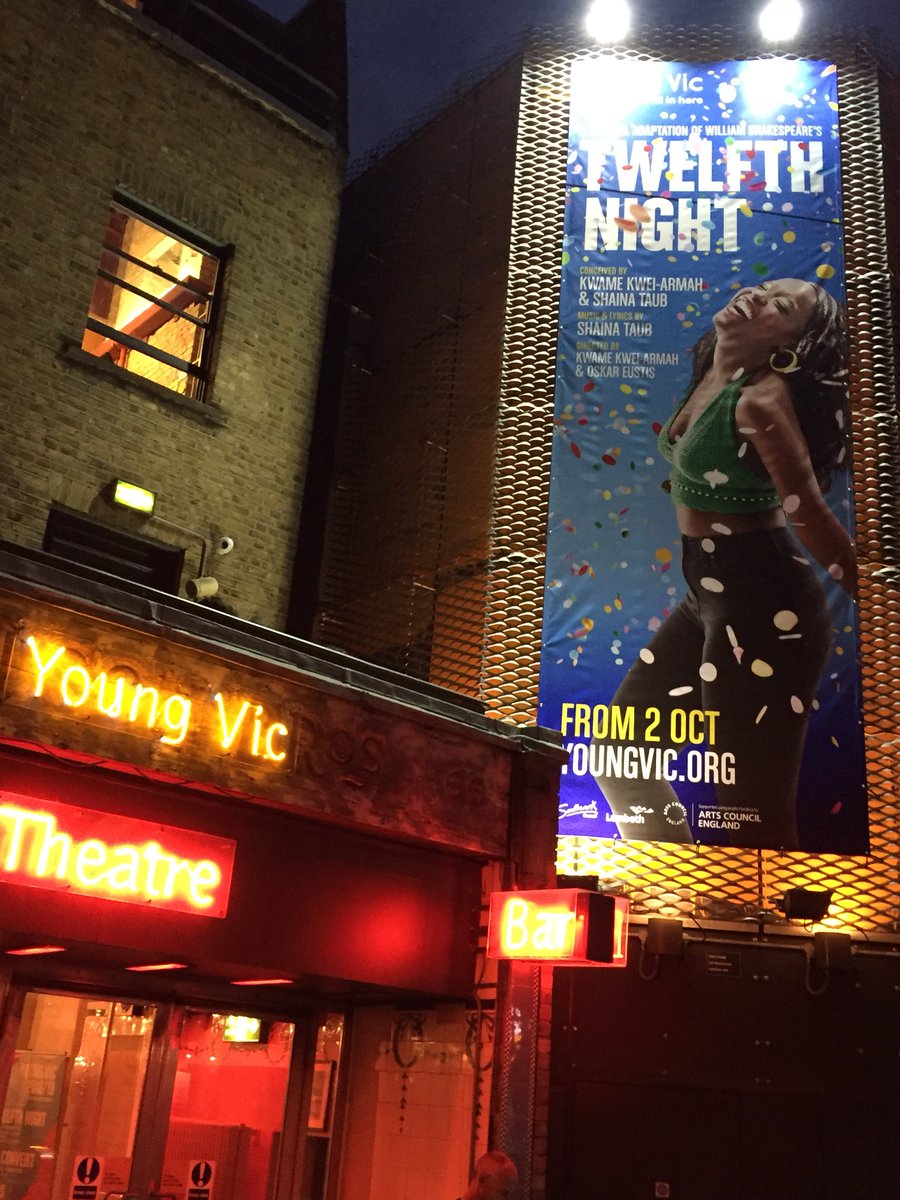 Southbanksy's tweet image. New York did it in the park. London is doing it in the Young Vic. NY-LON. Twelfth Night is coming! @youngvictheatre @YVTakingPart #ifmusicbethefoodofloveplayon #playon #youngvic #chorus #ensemble #musical #shakespeare #illyria #twelfthnight #yvtwelfthnight