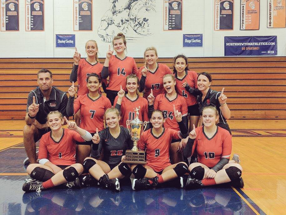 SNRebelVball's tweet photo. Rebels beat North Newton in 3 & keep the trophy💪🏻🏆 💪🏻🏆25-14, 25-23, 25-14 ! @IndianaPrepVB @ihsvca #countyrival #MakeEmBelieve #NeverSatisfied https://t.co/PjTeFRz0Sy