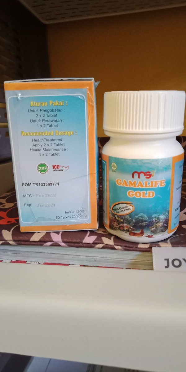 Kecil barangnya banyak manfaatnya.

#gamalifegold 

Setiap tablet setara dengan 3,5 gram stichopus hermanii each.

100℅ ekstrak gamat emas