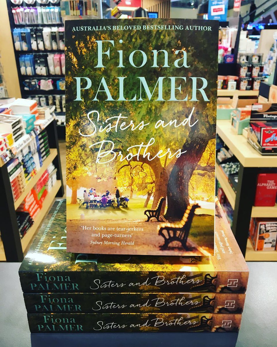 #readaustralian Wednesday! This week is #SistersandBrothers by #FionaPalmer. - I didn’t want this #book to end! This beautifully written story about what makes #family, brought me so much #joy, and has more #heart than almost anything else I’ve read. - Adelle #fiction