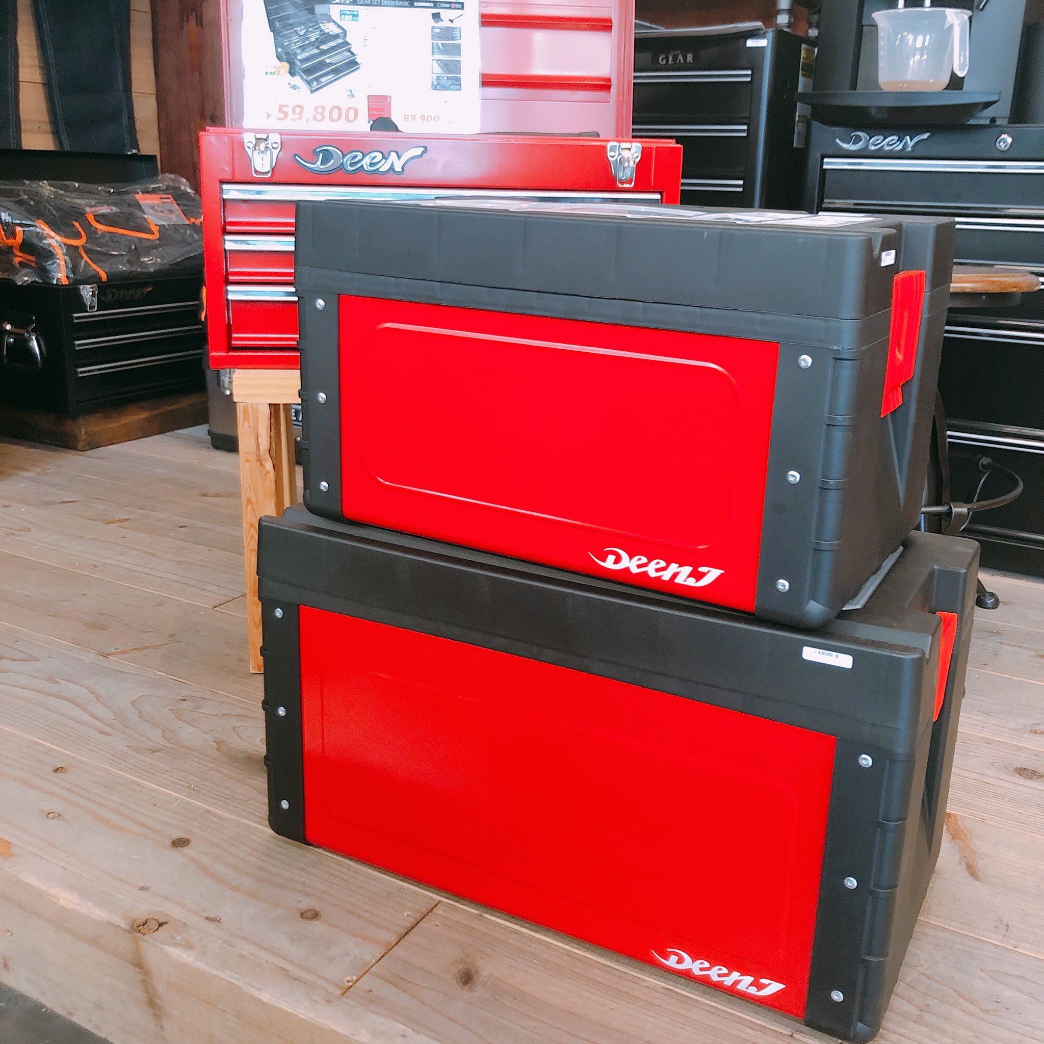 Deen J 樹脂製工具箱 Twitter
