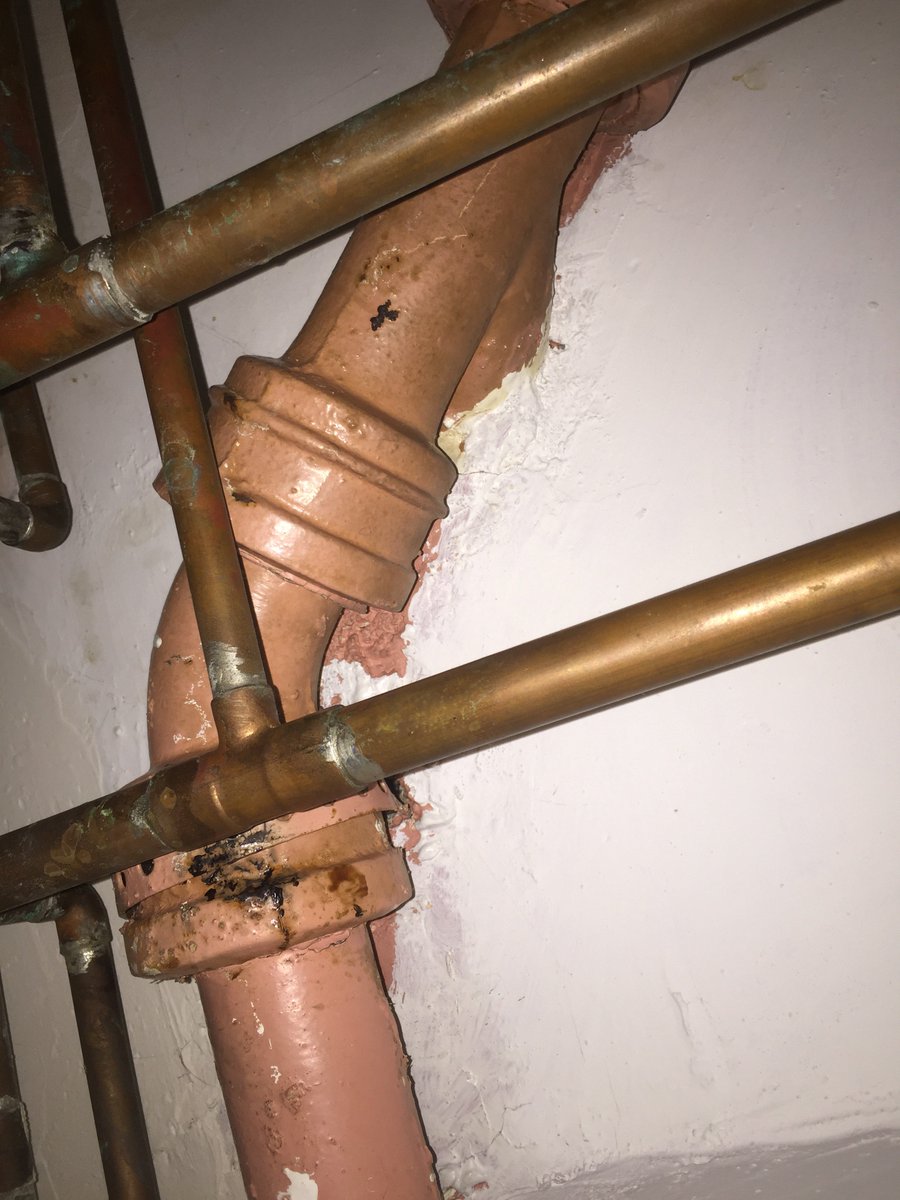 Lead jointed piping. If I cut into that line I must replace the entire lead area, not a question, more like a duty.