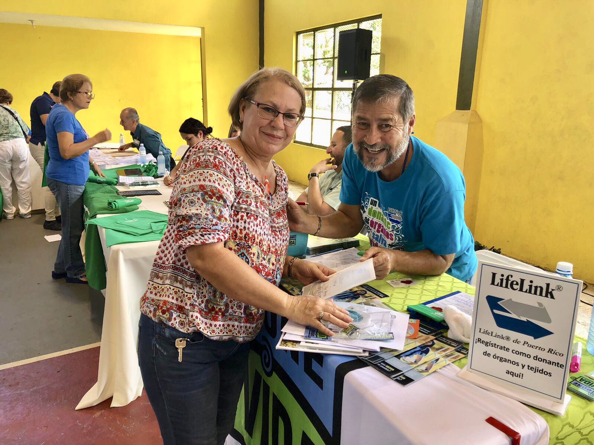 llpr_DoneVida's tweet photo. Nuestra participación en la Feria de Salud organizada por la oficina de la Representante Maricarmen Más en la Urbanización San José de Mayagüez. ¡Muchas gracias por la invitación!
#RegistrateComoDonanteconLifeLink #YoSoyDonante #DonaVida #DileSialaDonacion https://t.co/0lAbS2AR61