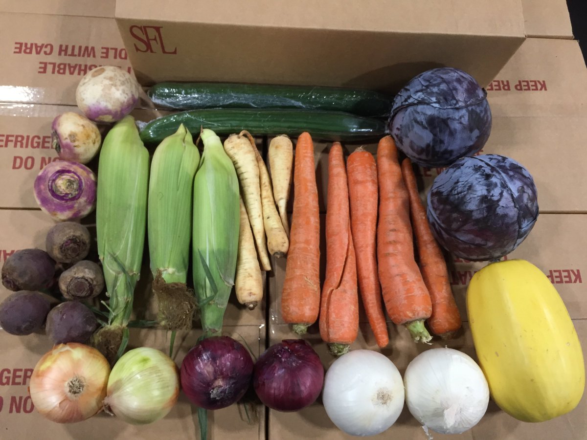 syscoyeg's tweet image. Take a look at what's inside this week's Local Box! #syscoyeg #focusedonlocal