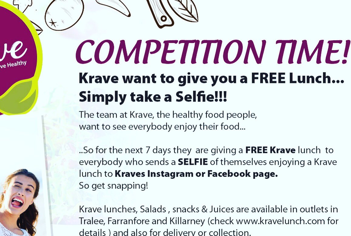kavers78's tweet photo. Who says  "there is no such thing as a free lunch" well not us at Krave 😍 We are giving away a FREE lunch to anyone who posts a pic of themselves enjoying one of our products!! Pick one up in one of our stockists or order online straight to your desk this Friday!!#freelunch https://t.co/mxnfBlw4Qo