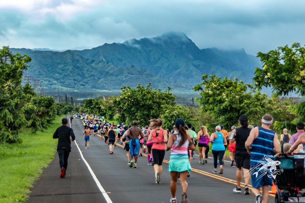 Just one of the amazing views on the Kauai Marathon <a href="/KauaiMarathon/">The Kauai Marathon</a>  course #Marathon #HalfMarathon #kauaimarathon