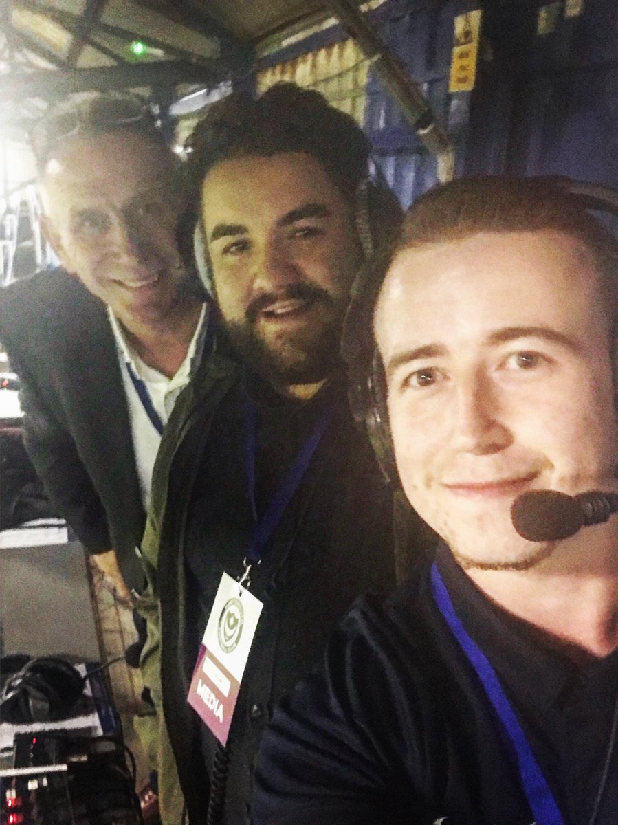 JakeSmith_1998's tweet photo. Top night speaking as a summariser of events on #Pompey Live for the Portsmouth vs Gillingham Checkatrade Trophy encounter.

A huge thanks to @djliamh, @alanknight11 and of course @ExpressFM for the opportunity.

I really enjoyed myself and I hope the listeners did too! https://t.co/rOnXD7Itwt