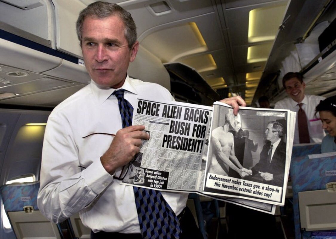 HoansSolo's tweet image. #apropos of nothing #Bush