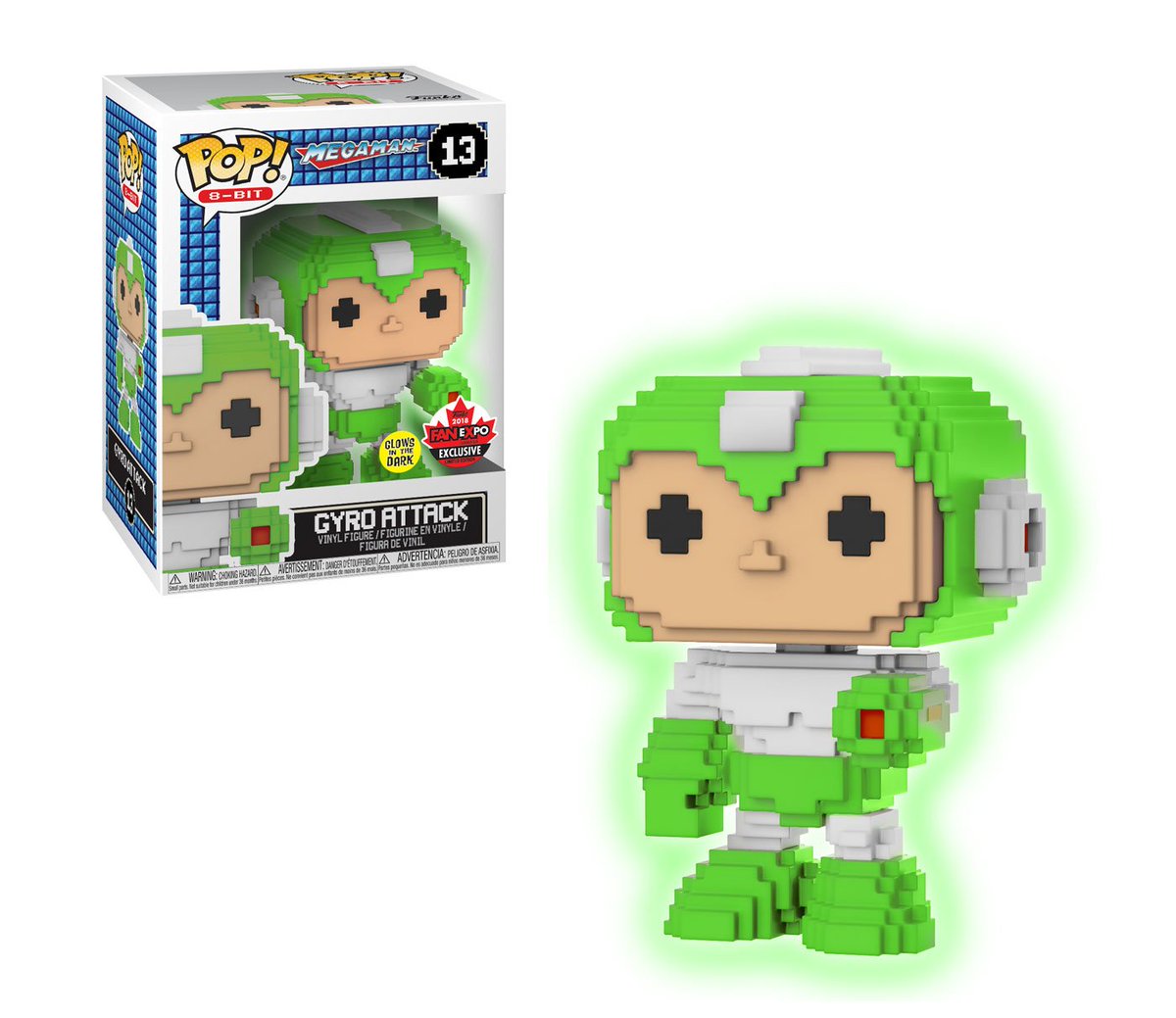 OriginalFunko's tweet image. RT &amp;amp; follow @OriginalFunko for a chance to WIN a Fan Expo Canada exclusive 8-Bit Mega Man Gyro Attack Pop!  #FXC2018