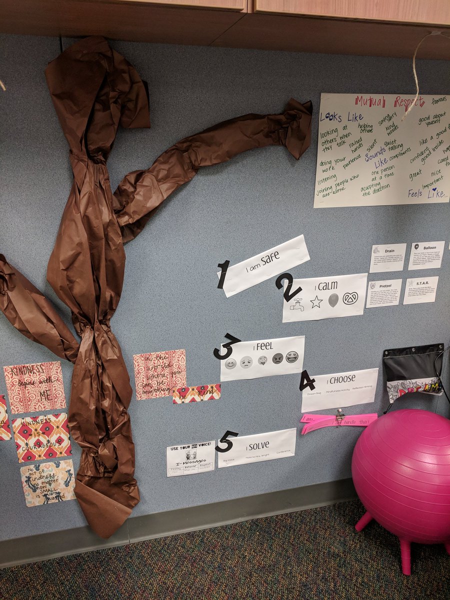 MrsWiese's tweet photo. It was such a pleasure getting to see @mrswrightreads &amp; her class embrace @ConsciousD! Love their safe place and the snake breathing they came up with! @MetzlerKISD #iheartcd https://t.co/F4mZWaALz5
