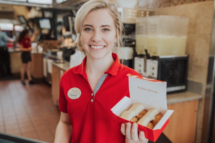 cfagmc's tweet photo. Our 4-Count Chick-n-Minis are a fan favorite and we are giving them out for FREE every Wednesday in September! Tag your breakfast buddy.Offer valid from open to 10:30 AM. One per person. While supplies last. No substitutions. Only at participating Chick-fil-A St. Louis locations. https://t.co/XktY5fz3oo