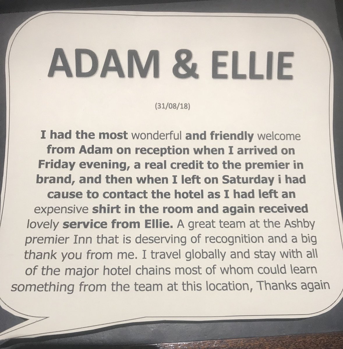 Premier Inn Ashby tweet media