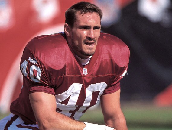 BoogerBottom's tweet photo. When Colin K gets more love than this man! @nfl @Nike has a problem with true Americans that buy &amp; watch! Pat Tilman had it all, yet sacrificed all! Selfless, American Hero! #justdoit https://t.co/sWbfCLYwWI