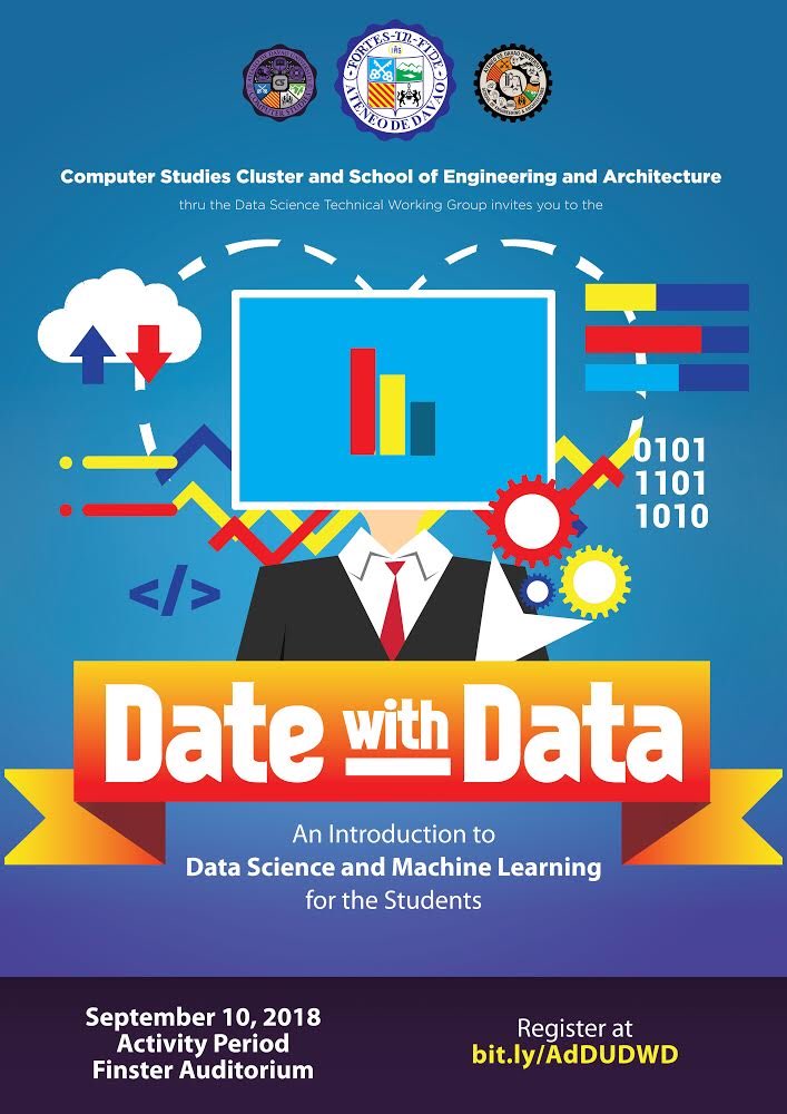 michellebanawa1's tweet image. Get intimate with your data... come join us, students #AppliedDataScience #DateWithData #SaveTheDate