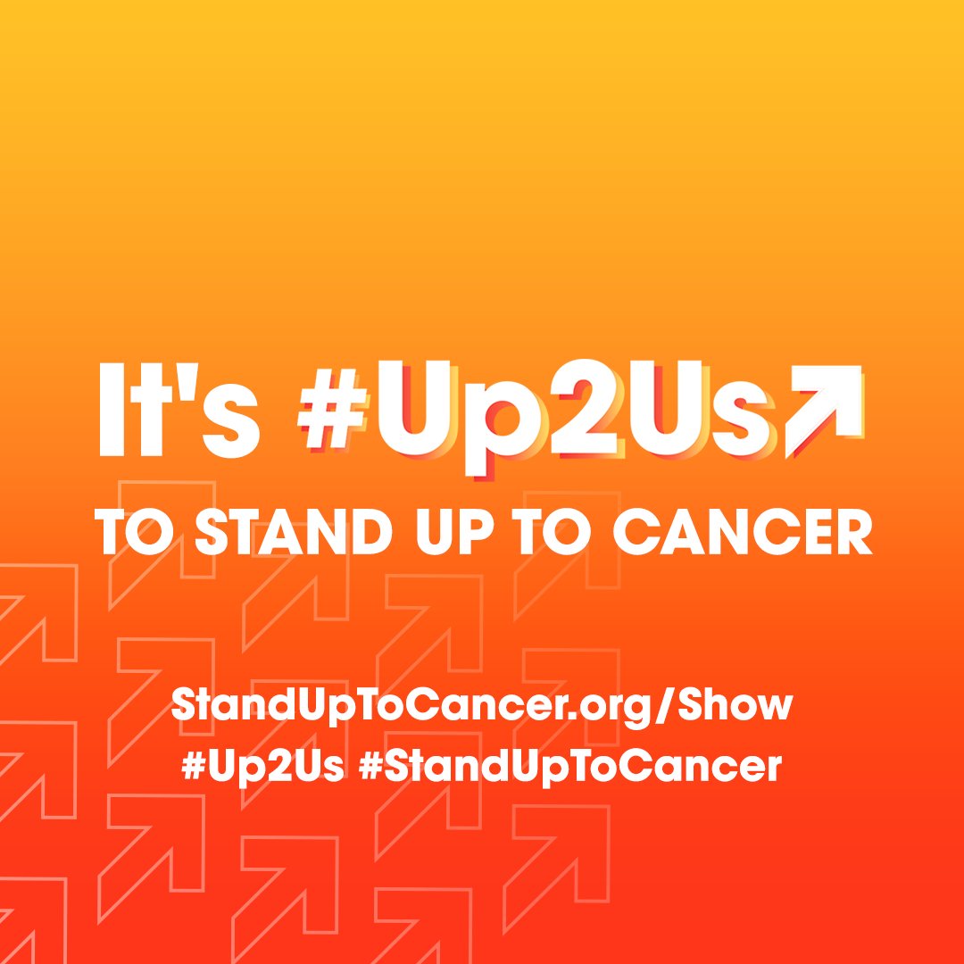 SU2C's tweet photo. 1 in 3 Americans will face cancer in their lifetimes. It’s #Up2Us to change the odds and #StandUpToCancer. https://t.co/mYJUeJZg5l