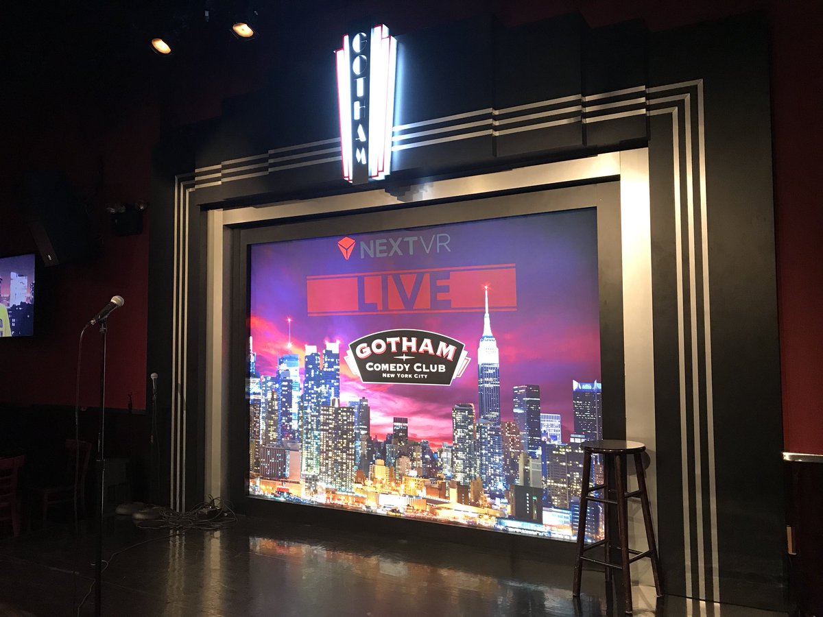 Fabulous evening at Gotham Comedy Club.  Thanks @francisbarstool &amp; <a href="/GothamComedy/">Gotham Comedy Club</a> for all the laughs.