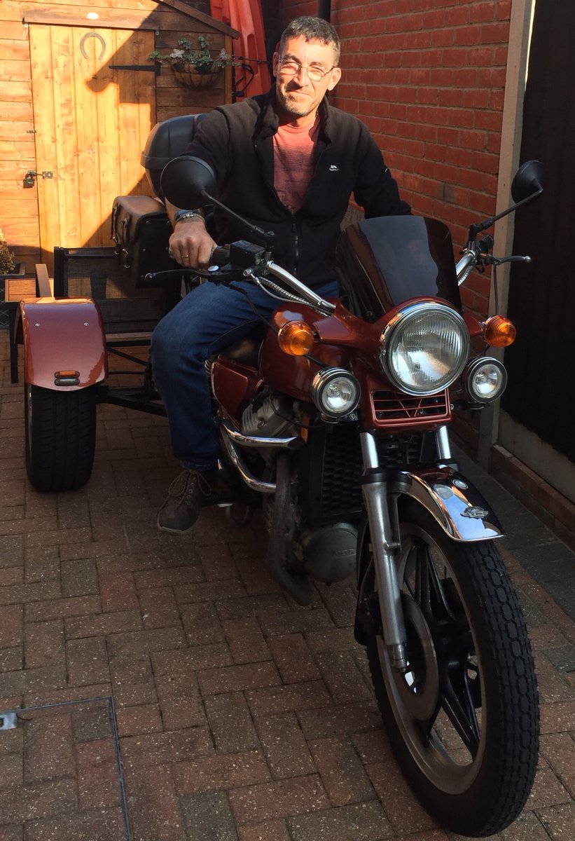 Proper midlife crisis! Harking back to my youth and bought a trike.....