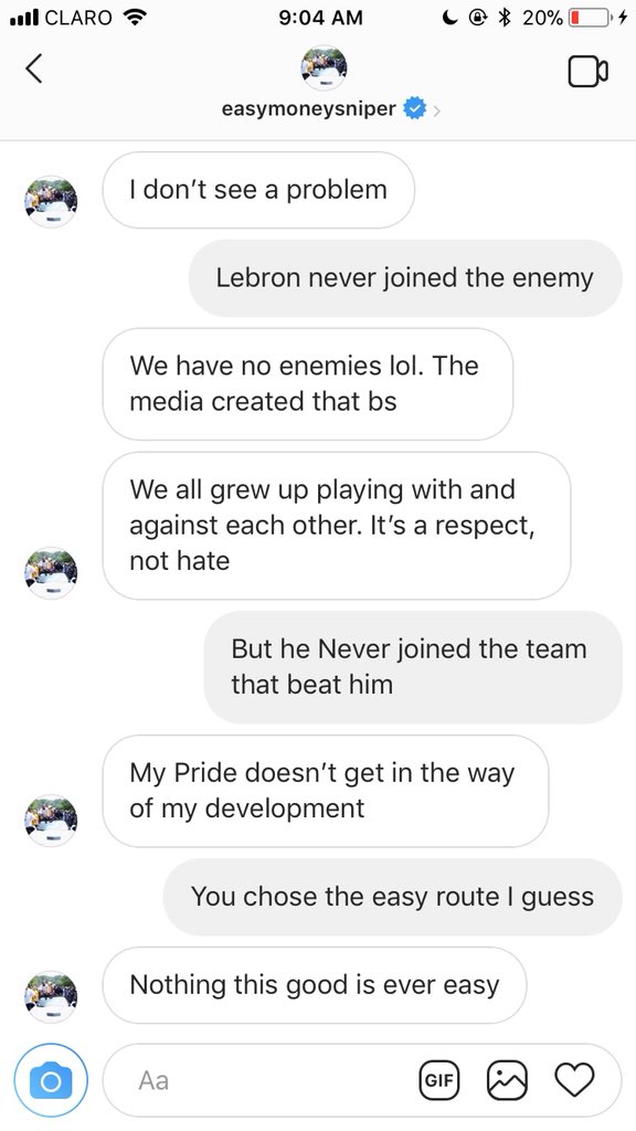 bjaysowavy's tweet photo. Kevin Durant really took his time to discuss with me the weakest move in NBA history. (3/8) https://t.co/fV1ejXolyx