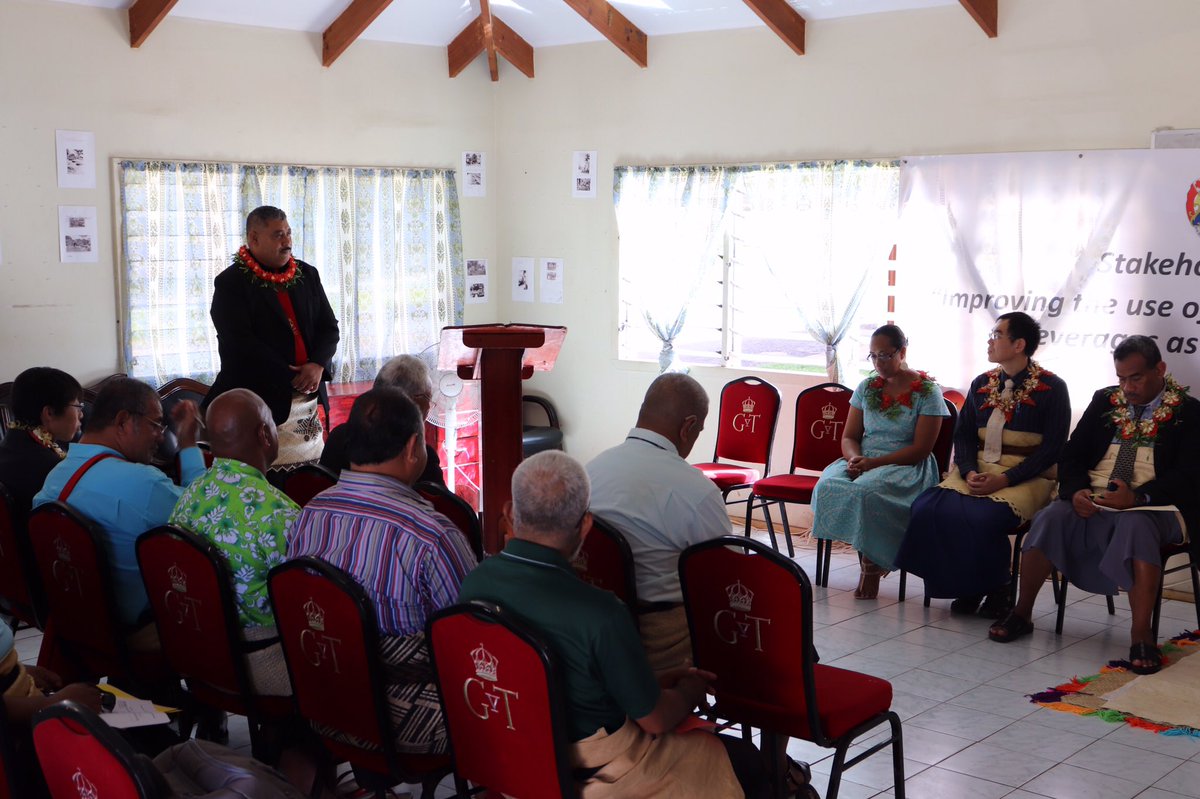 mialgtonga's tweet photo. The Minister for Internal Affairs, the Hon Losaline Maasi today spoke at the @WB_AsiaPacific stakeholders consultation in Vava’u on taxation policy on #tobacco #alcohol and fatty #food  proudly supported by @dfat and @mialgtonga #mia #tonga https://t.co/E4hv3uxlhI