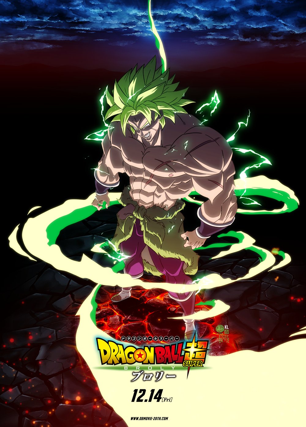 Broly fanart, Dragon Ball Super Movie 2018