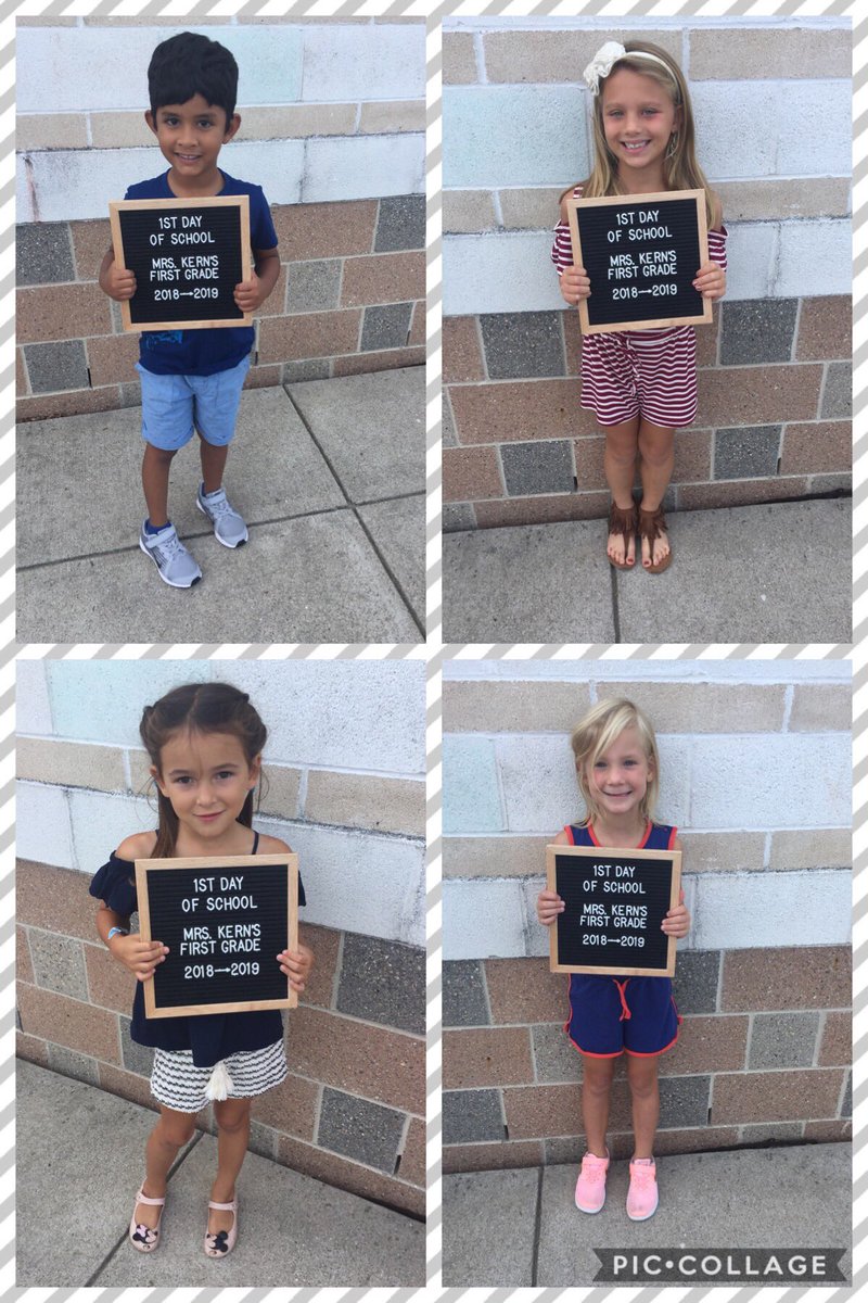 room7dk's tweet photo. First day of First Grade! https://t.co/mJKjnd7Zlu