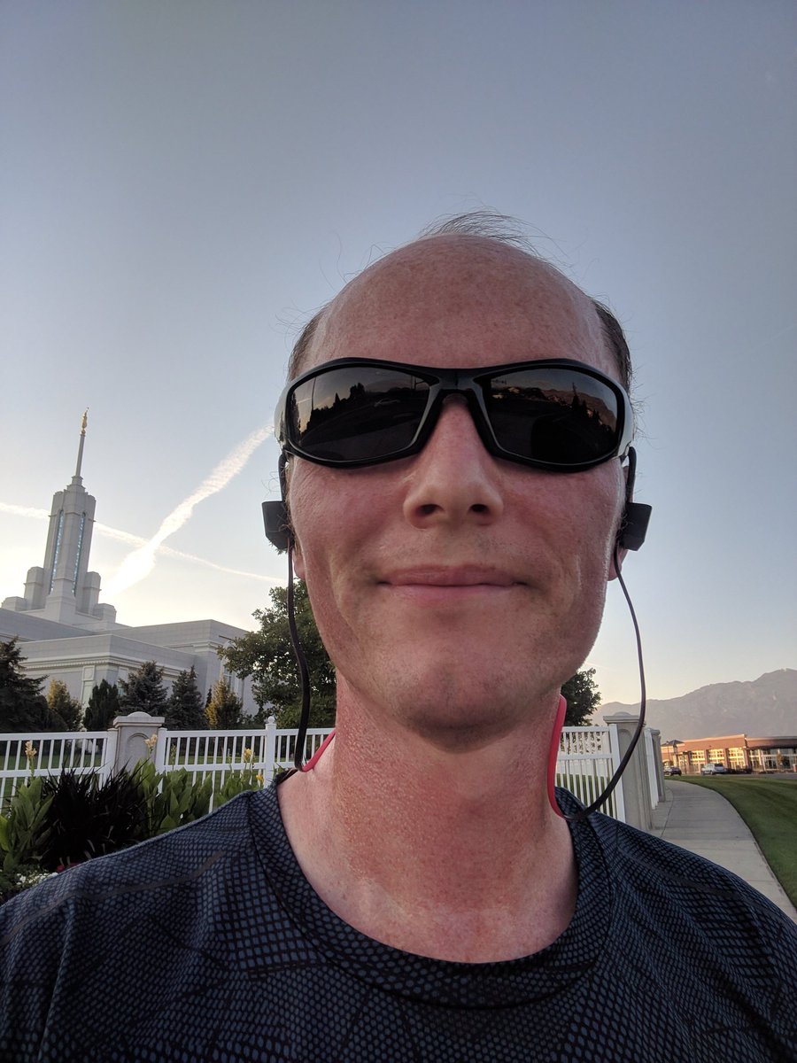 mbniebergall's tweet photo. I started running again in May, and now run 6-10 miles most days and lost 30lbs. Yesterday was 15.5 miles round trip up Mount Timpanogas with almost 1 mile vertical. Thanks @adamculp for planting a seed at #LonestarPHP in 2017 to run again. #RunningDad #RetroHat #Utah https://t.co/rh8te22AD4