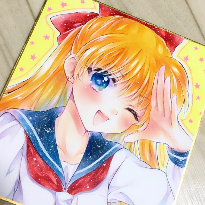 できたー!!
#セラムンイラスト部 
#コピック 