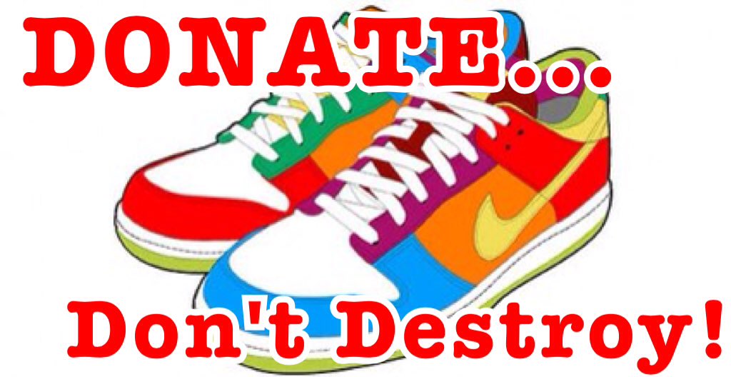 mwhitleyAtKC's tweet photo. Everyone is entitled to their opinion on the issues, but there are TOO MANY in our local communities that need shoes and clothing....PLEASE donate rather than trashing or destroying items you no longer want. https://t.co/TXAYYmOi0L