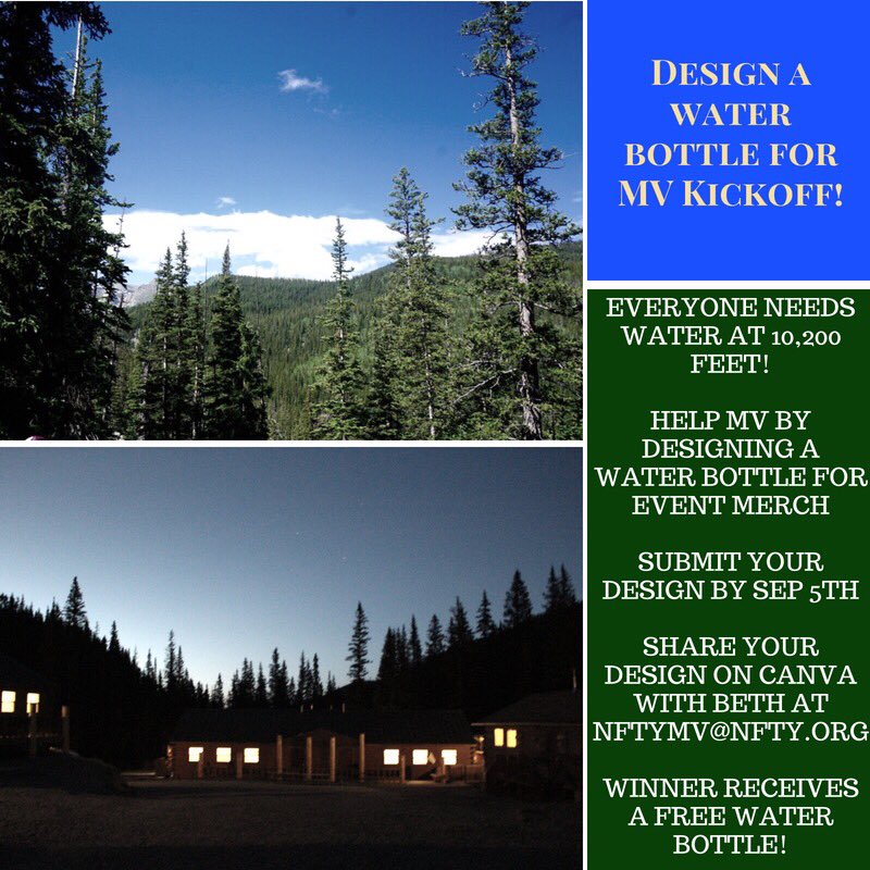 Hey everyone submit your designs to Beth by tomorrow night for the Kickoff merch contest!