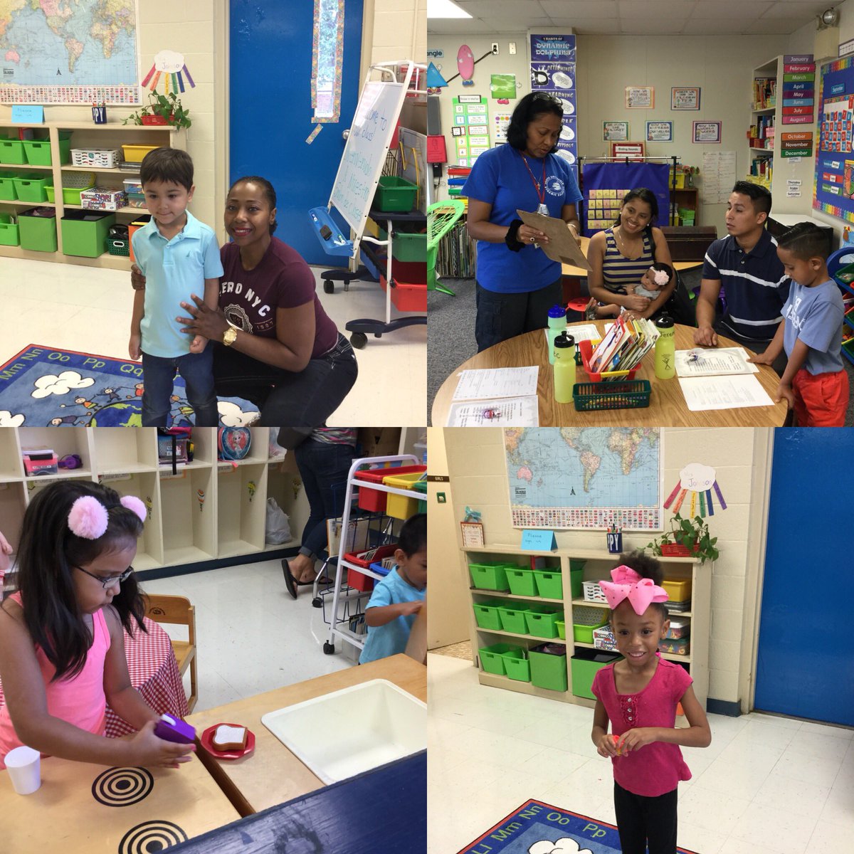 suefanjohnson's tweet photo. Loved meeting many of my new class and their parents. Can’t wait to get the school year really started!  #sstrong @dynamic_dolphins #kinderrocks https://t.co/7QHLV8iVo9