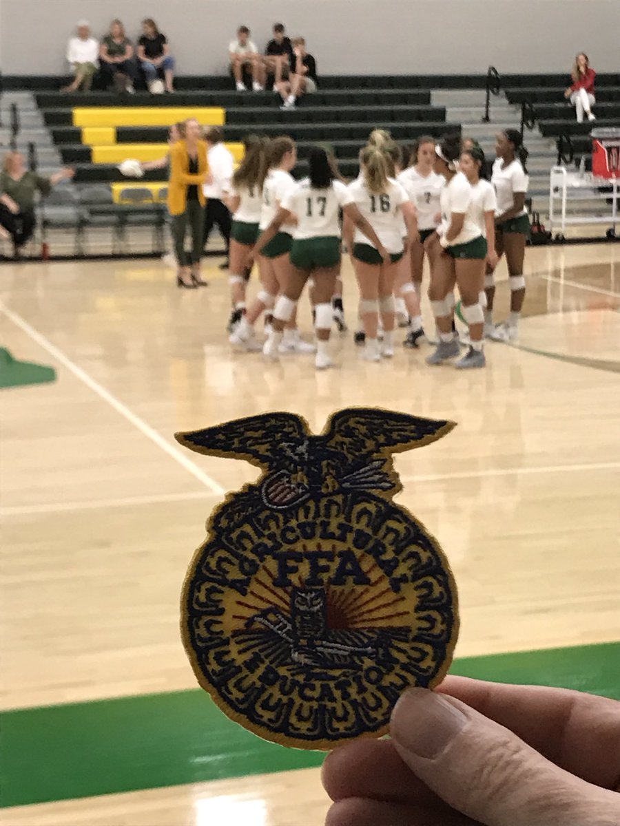 LT Out supporting the Volleyball team and FFA members