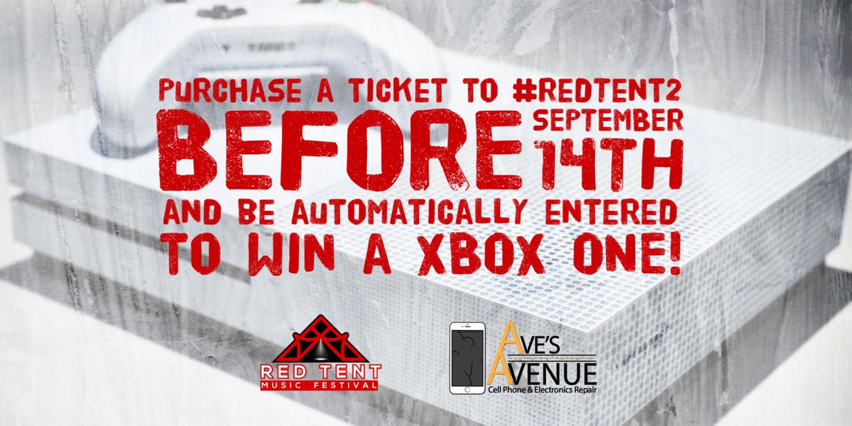 aves_avenue's tweet photo. #GSU thank you for always trusting us with your electronic devices!

We are excited to announce our sponsorship with #RedTent2!

...so excited that we are giving away a brand new XBOX ONE GAMING CONSOLE!

Yup! You read that correctly!

Follow the thread below for rules on entry! https://t.co/029V88tIfR