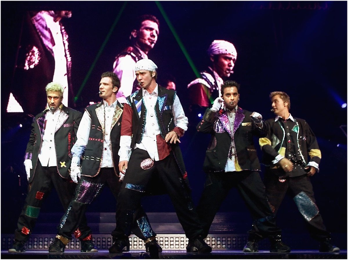 nsync no strings attached tour 2000