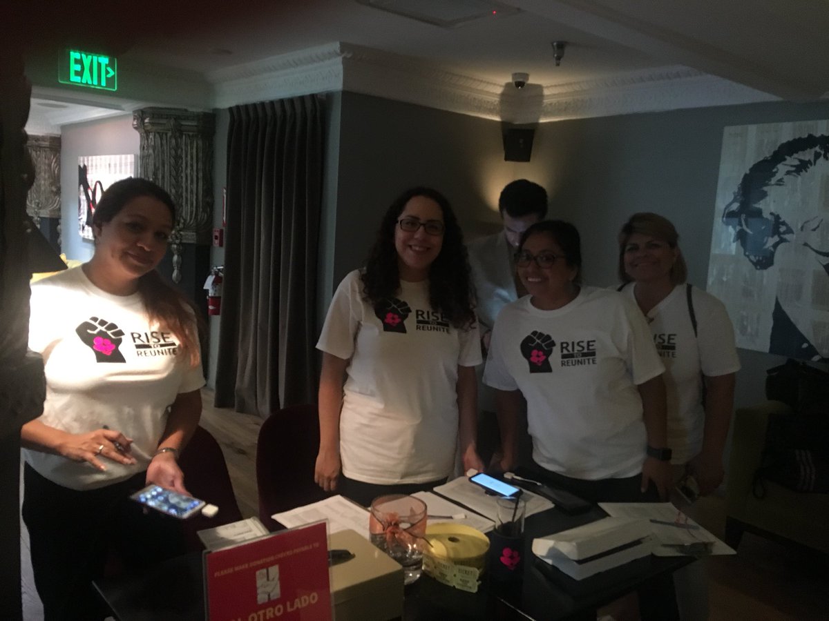 Rise to Reunite event is underway! Tickets are still available at the door. #risetoreunite