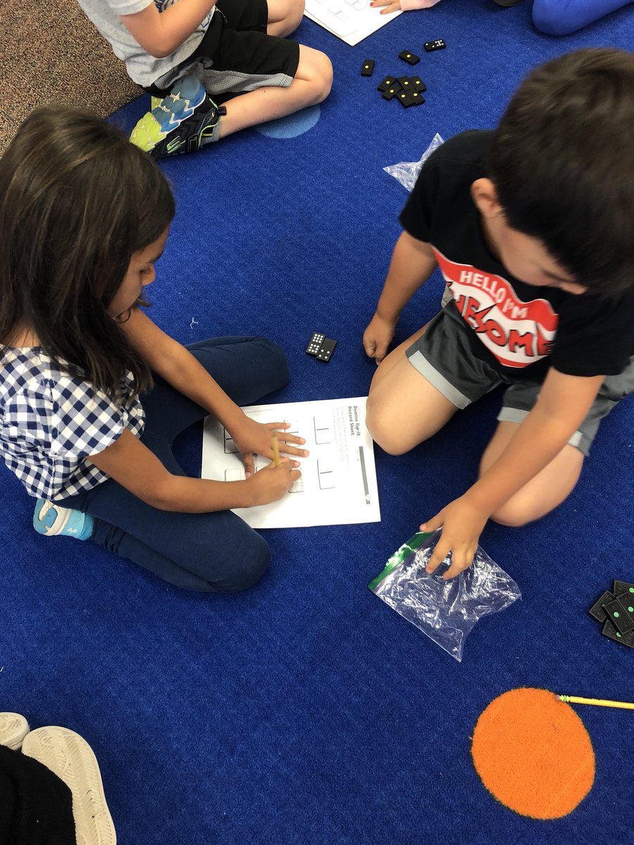 A little domino top it this morning. <a href="/pennpanthers/">Penngrove Elementary</a> @MrsLaw10