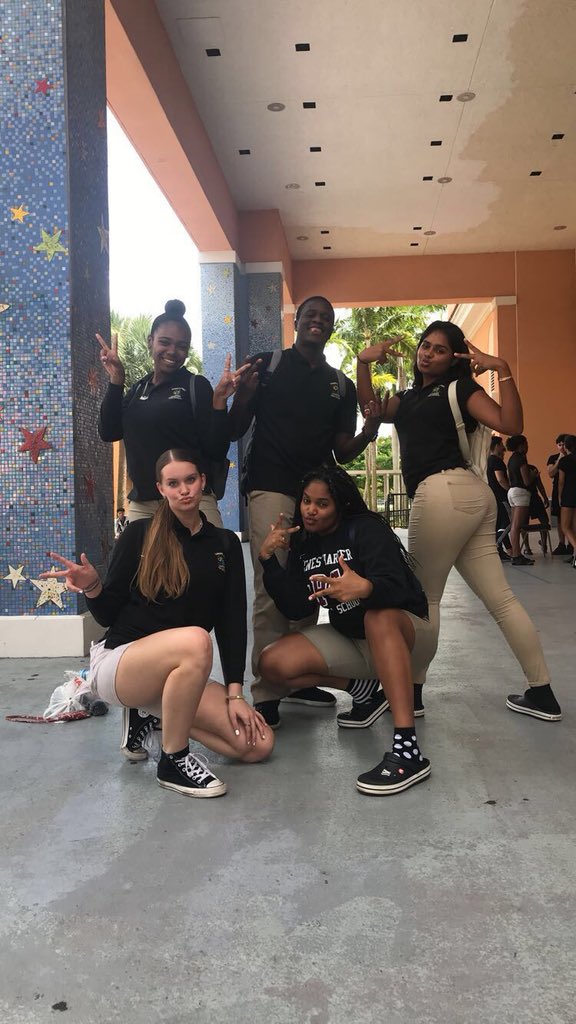 These dancers are ready for their last year on the PPCHS dance team... these 5 dancers have been on the team since freshman year! Nothing could ever break this bond🐾❤️ #ppchsdance #seniorsss
