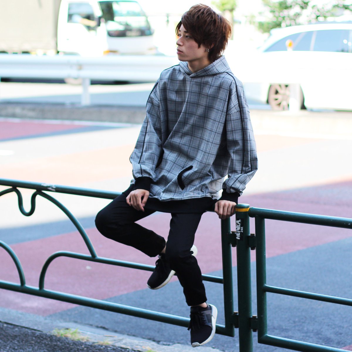 Bluetornado No Twitter Staff Styling Staff Yamada Cut Seaw 631 8 500 Tax Bluetornado Fashion ブルートルネード 渋谷109 Shibuya 東京 Tokyo Japan Magnet マグネット 秋コーデ メンズファッション パーカ ラインパーカ