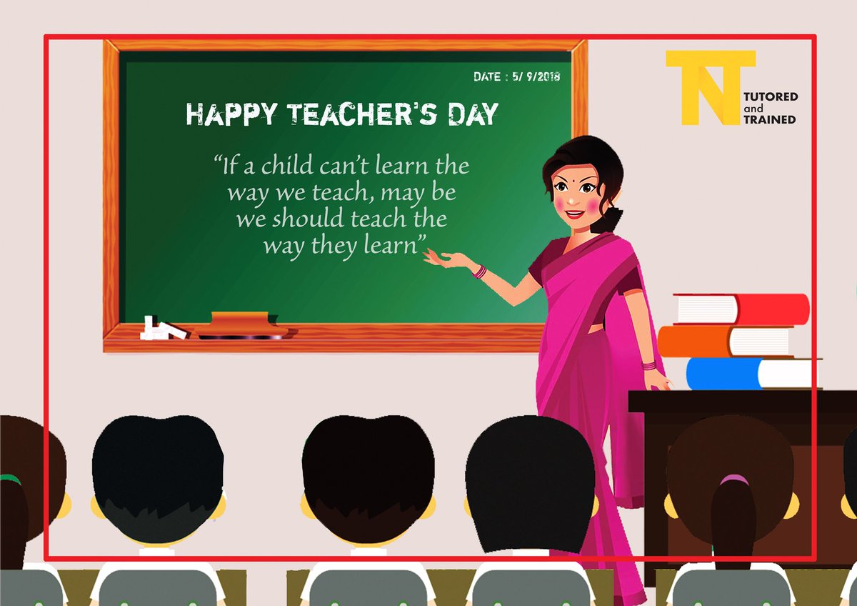 TutoredNTrained's tweet photo. #HappyTeachersDay https://t.co/QoKXvN0ycZ