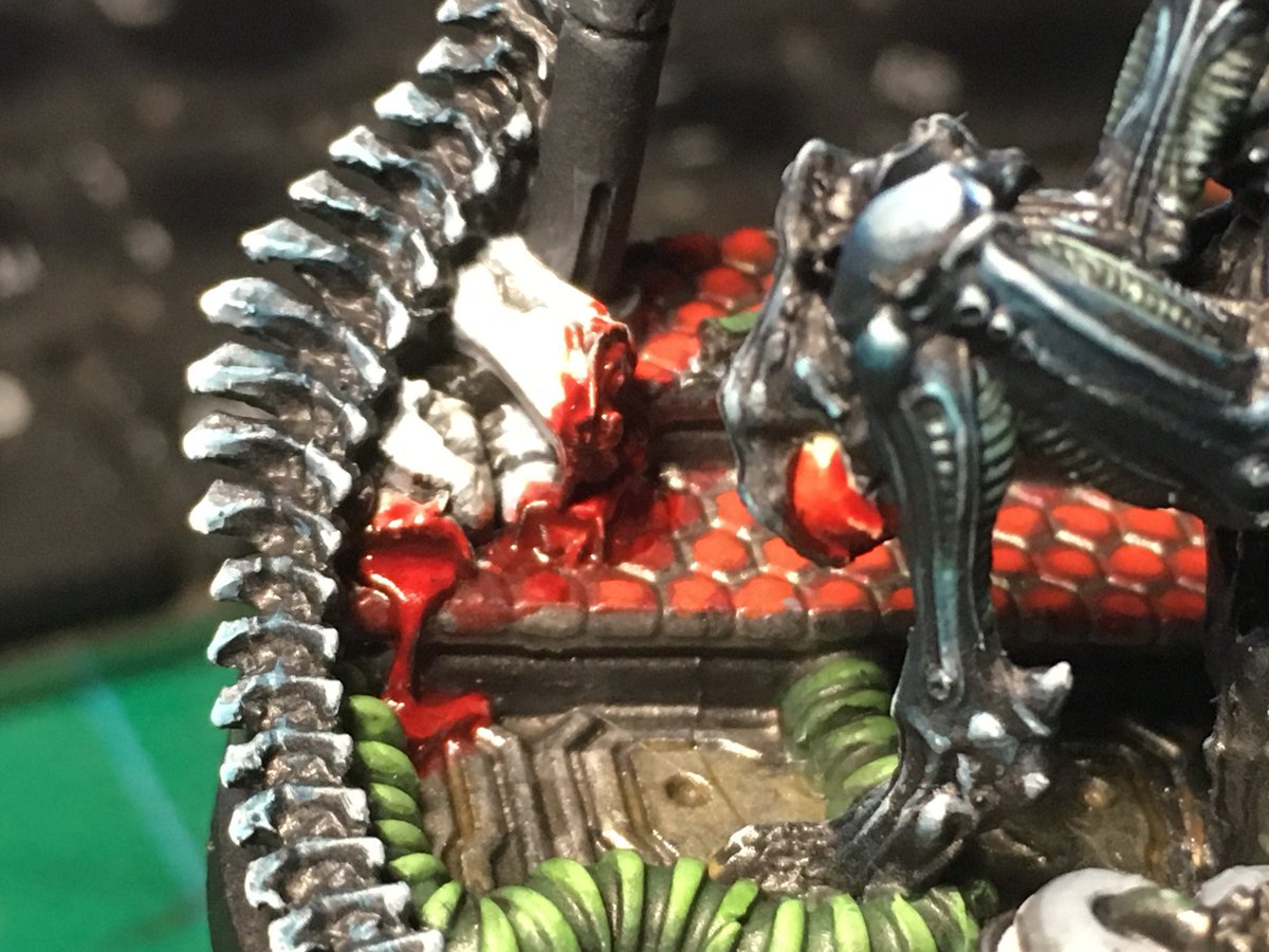 miniaturebrush's tweet photo. Alien progress. Nearly done with the evolved ones now.
@ProdosGames #AvP #tabletop #miniature #wargaming #AVPthehuntbegins #AlienVSPredatorBoardgame #Aliens https://t.co/dMklbWYE9q