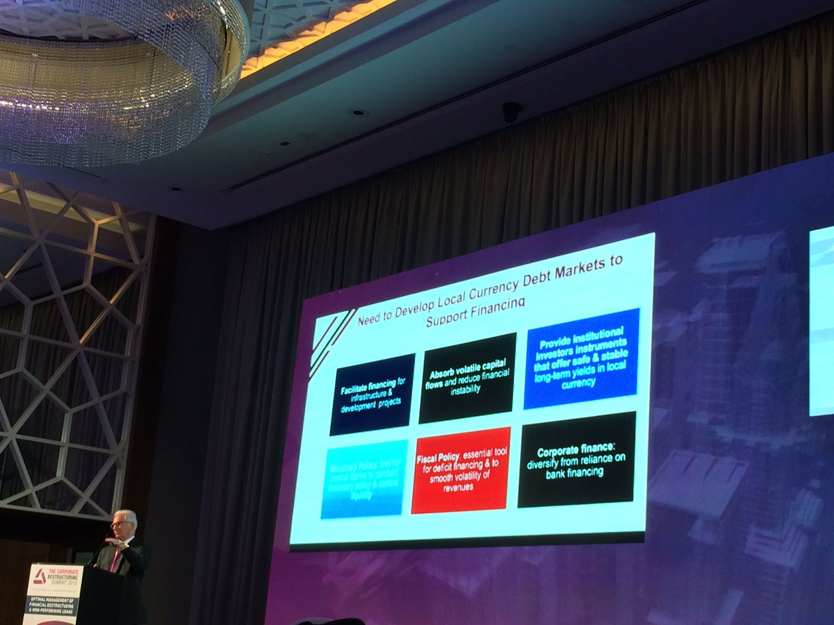 NSA_economics's tweet photo. We need to move away from the boom-bust cycles seen in the GCC region: @Nasser_Saidi speaks at the Corporate Restructuring Summit #CorpRestructure18 https://t.co/VuN4i8OURQ