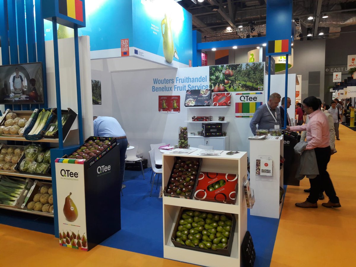 Great to be back at #Asiafruit. Come visit the Belgian delegation in Hall 5d - Booth T22 #BelOrta #Belgium #freshproduce <a href="/VLAM_be/">VLAM.be</a> <a href="/ASIA_FRUIT/">ASIA FRUIT LOGISTICA</a>